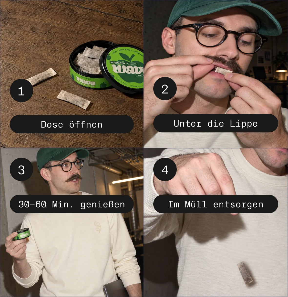WAVE in 4 Schritten anwenden